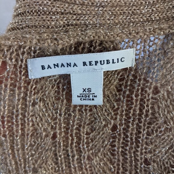 Banana Republic Gold Cream Silvery Sweater - Picture 4 of 5